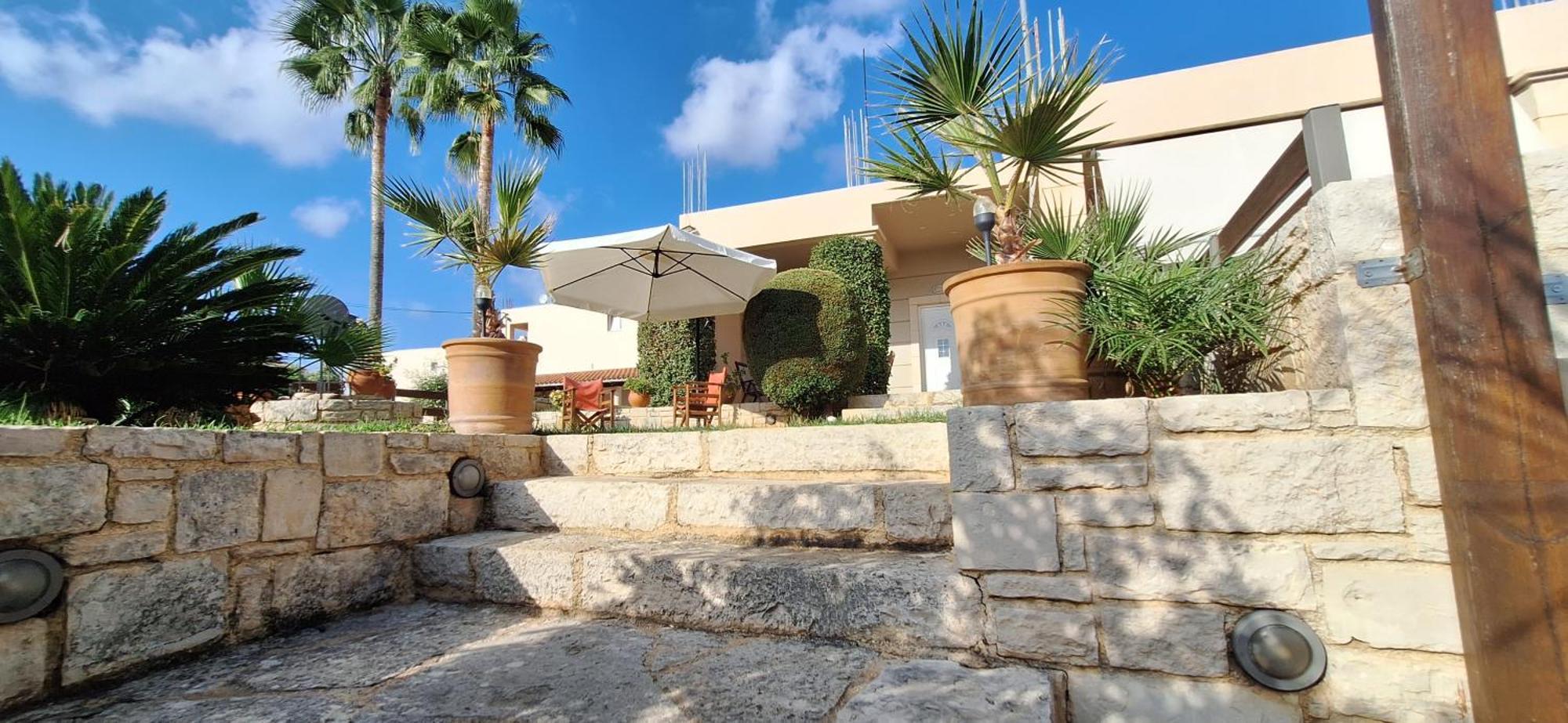 Modern Villa In Chania Perivólia Buitenkant foto