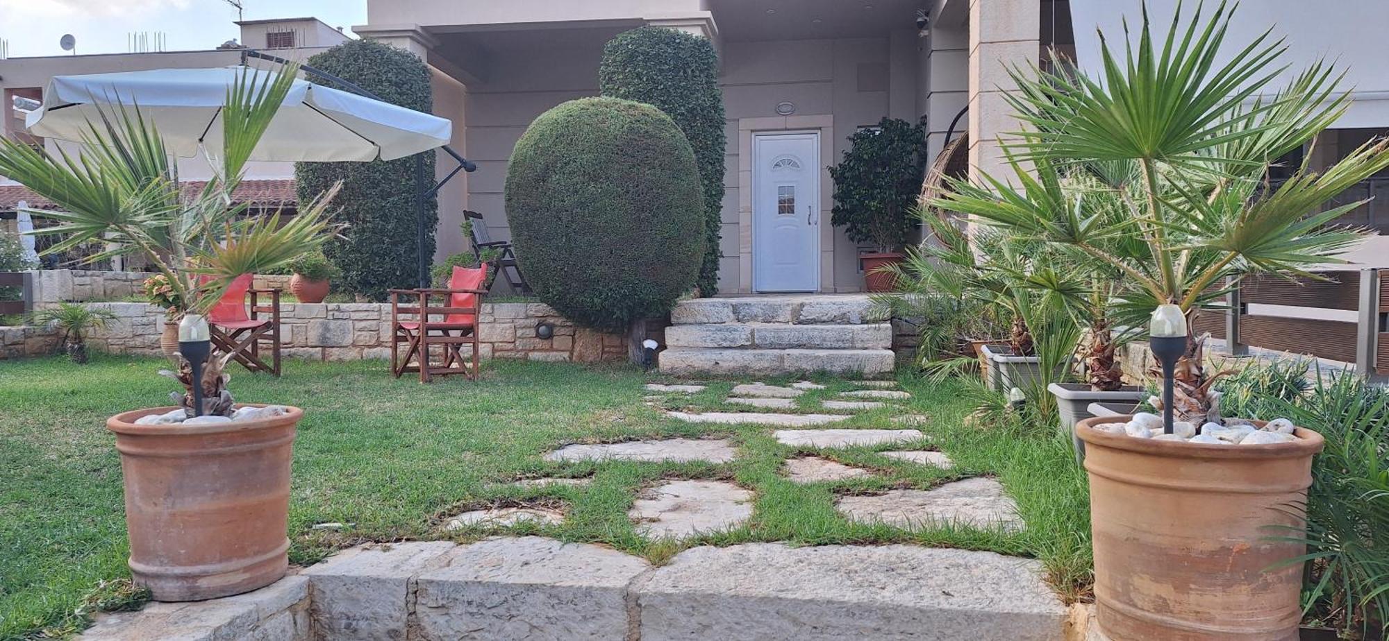 Modern Villa In Chania Perivólia Buitenkant foto
