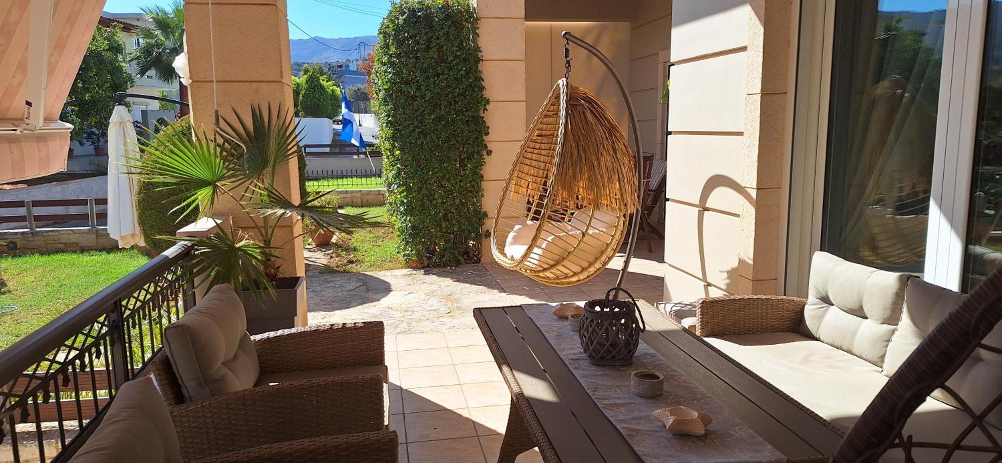 Modern Villa In Chania Perivólia Buitenkant foto