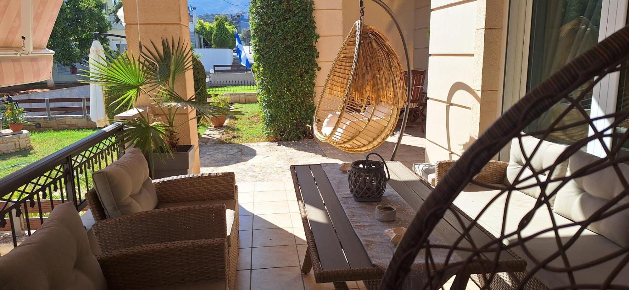 Modern Villa In Chania Perivólia Buitenkant foto